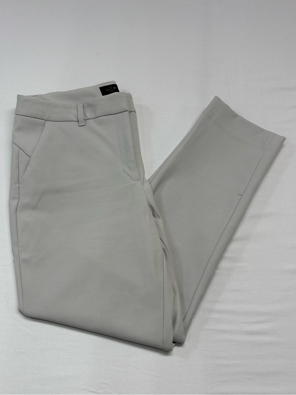 White House Black Market "The Slim Ankle" Pants Gray Size 10 classic Office- 484